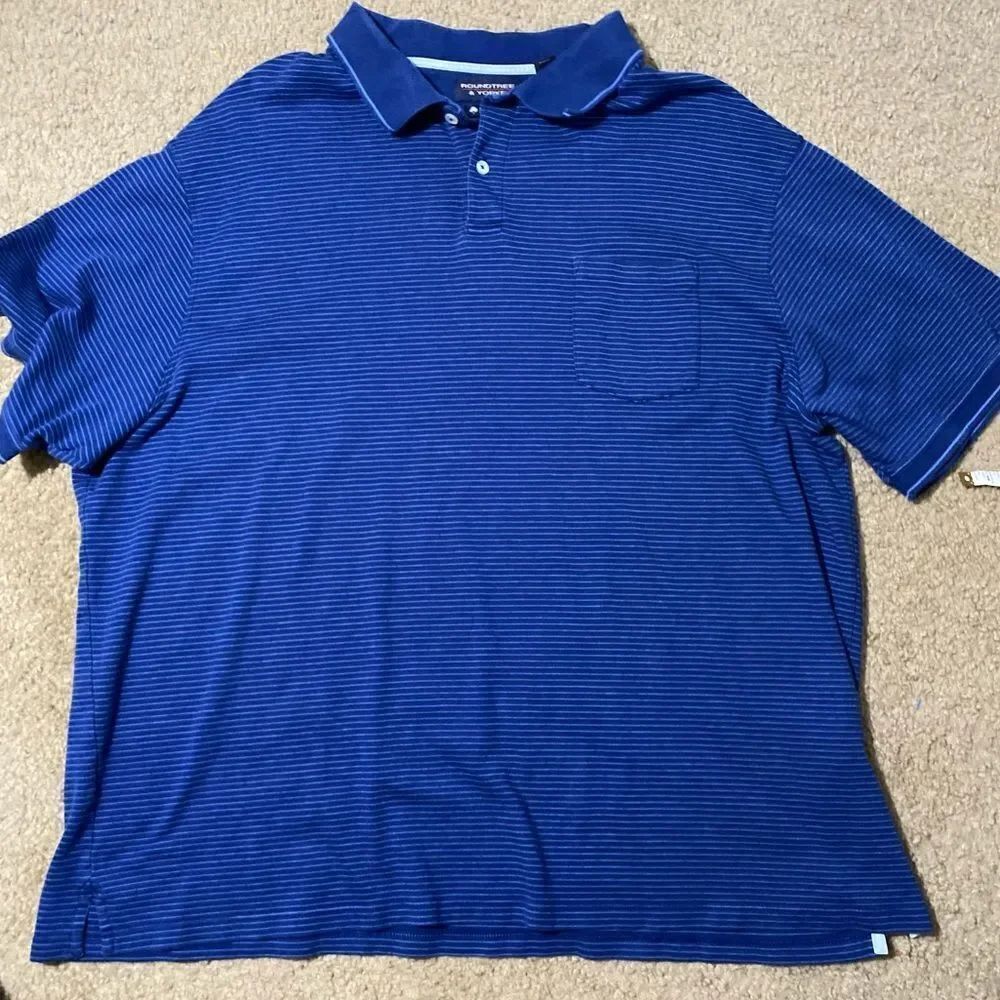 Roundtree & Yorke Pocket Polo Shirt